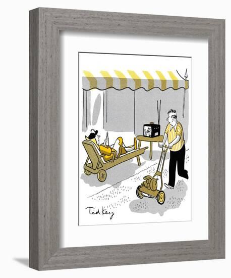 Hazel Cartoon-Ted Key-Framed Giclee Print