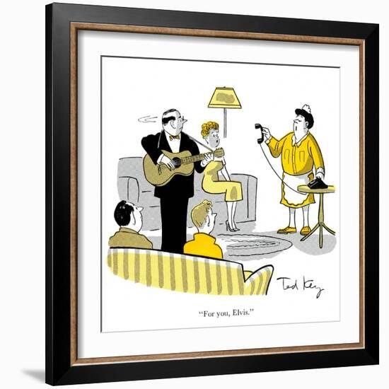 Hazel Cartoon-Ted Key-Framed Giclee Print