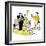 Hazel Cartoon-Ted Key-Framed Giclee Print