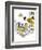 Hazel Cartoon-Ted Key-Framed Giclee Print