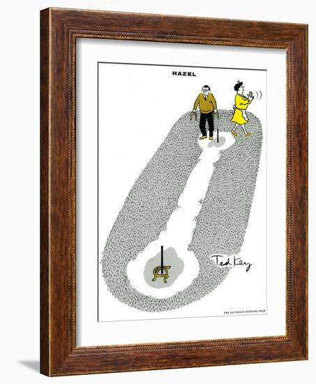 Hazel Cartoon-Ted Key-Framed Giclee Print