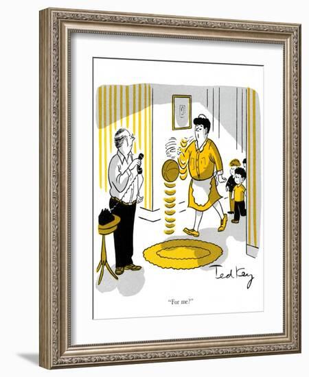 Hazel Cartoon-Ted Key-Framed Giclee Print