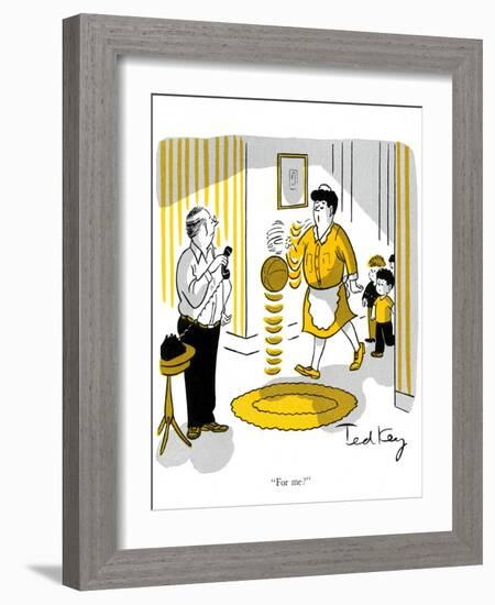 Hazel Cartoon-Ted Key-Framed Giclee Print