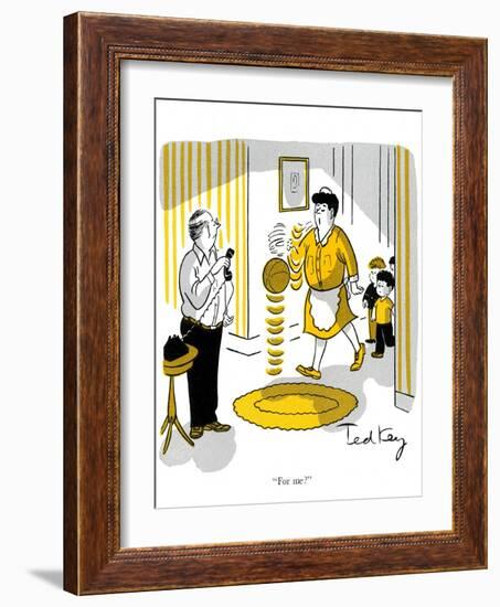 Hazel Cartoon-Ted Key-Framed Giclee Print