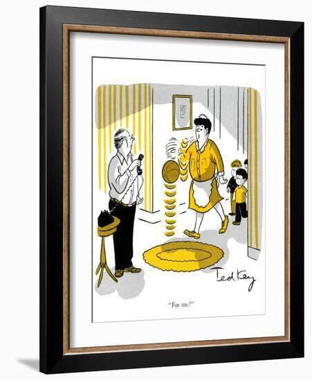 Hazel Cartoon-Ted Key-Framed Giclee Print