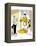 Hazel Cartoon-Ted Key-Framed Premier Image Canvas