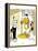 Hazel Cartoon-Ted Key-Framed Premier Image Canvas