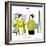 Hazel Cartoon-Ted Key-Framed Giclee Print