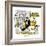 Hazel Cartoon-Ted Key-Framed Giclee Print