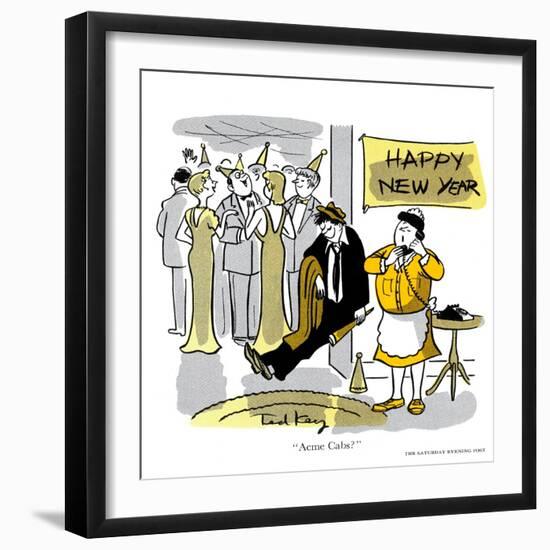 Hazel Cartoon-Ted Key-Framed Giclee Print