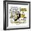 Hazel Cartoon-Ted Key-Framed Giclee Print