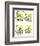 Hazel Cartoon-Ted Key-Framed Giclee Print