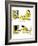 Hazel Cartoon-Ted Key-Framed Giclee Print