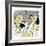 Hazel Cartoon-Ted Key-Framed Giclee Print