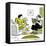 Hazel Cartoon-Ted Key-Framed Premier Image Canvas