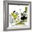 Hazel Cartoon-Ted Key-Framed Giclee Print