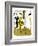 Hazel Cartoon-Ted Key-Framed Giclee Print