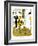 Hazel Cartoon-Ted Key-Framed Giclee Print