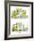 Hazel Cartoon-Ted Key-Framed Giclee Print