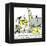 Hazel Cartoon-Ted Key-Framed Premier Image Canvas