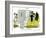 Hazel Cartoon-Ted Key-Framed Giclee Print