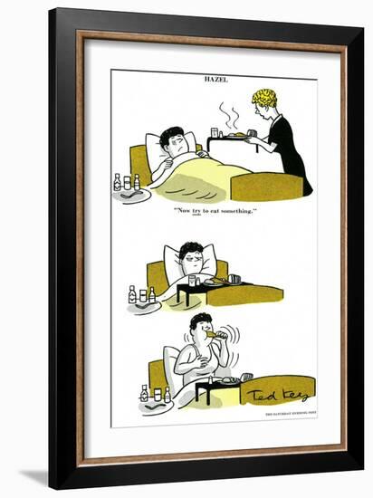 Hazel Cartoon-Ted Key-Framed Giclee Print