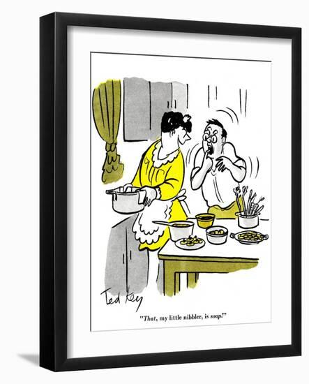 Hazel Cartoon-Ted Key-Framed Giclee Print