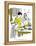 Hazel Cartoon-Ted Key-Framed Premier Image Canvas