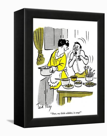 Hazel Cartoon-Ted Key-Framed Premier Image Canvas