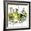 Hazel Cartoon-Ted Key-Framed Giclee Print