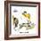 Hazel Cartoon-Ted Key-Framed Giclee Print