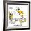 Hazel Cartoon-Ted Key-Framed Giclee Print