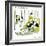 Hazel Cartoon-Ted Key-Framed Giclee Print