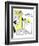 Hazel Cartoon-Ted Key-Framed Giclee Print