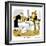 Hazel Cartoon-Ted Key-Framed Giclee Print