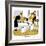 Hazel Cartoon-Ted Key-Framed Giclee Print