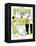 Hazel Cartoon-Ted Key-Framed Premier Image Canvas