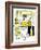 Hazel Cartoon-Ted Key-Framed Giclee Print