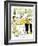 Hazel Cartoon-Ted Key-Framed Giclee Print