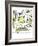 Hazel Cartoon-Ted Key-Framed Giclee Print