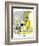 Hazel Cartoon-Ted Key-Framed Giclee Print