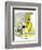 Hazel Cartoon-Ted Key-Framed Giclee Print