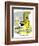 Hazel Cartoon-Ted Key-Framed Giclee Print