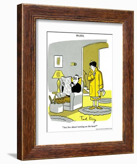 Hazel Cartoon-Ted Key-Framed Giclee Print