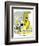 Hazel Cartoon-Ted Key-Framed Giclee Print