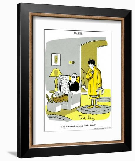 Hazel Cartoon-Ted Key-Framed Giclee Print