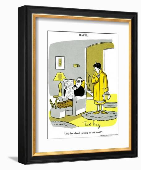 Hazel Cartoon-Ted Key-Framed Giclee Print