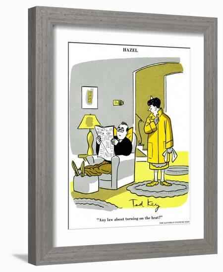 Hazel Cartoon-Ted Key-Framed Giclee Print