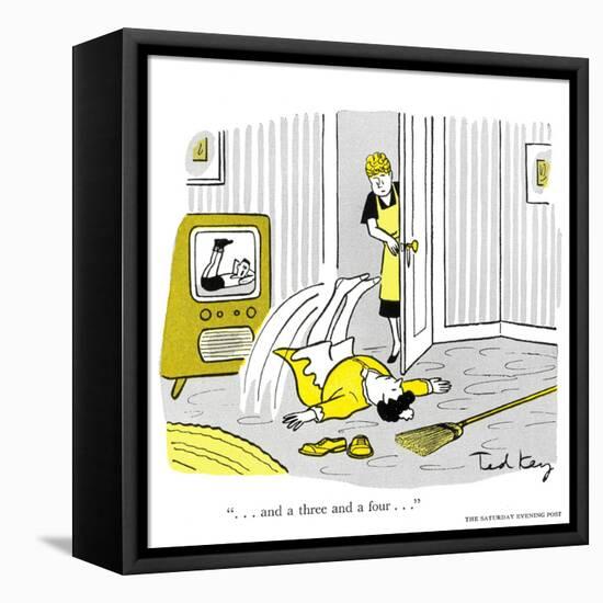 Hazel Cartoon-Ted Key-Framed Premier Image Canvas