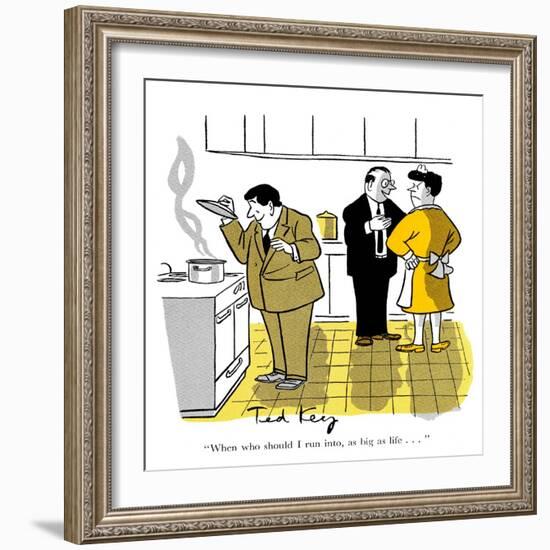 Hazel Cartoon-Ted Key-Framed Giclee Print